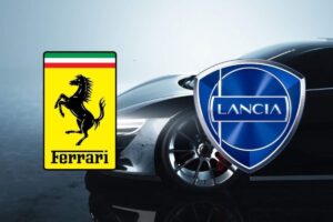 Ferrari Lancia modello assurdo
