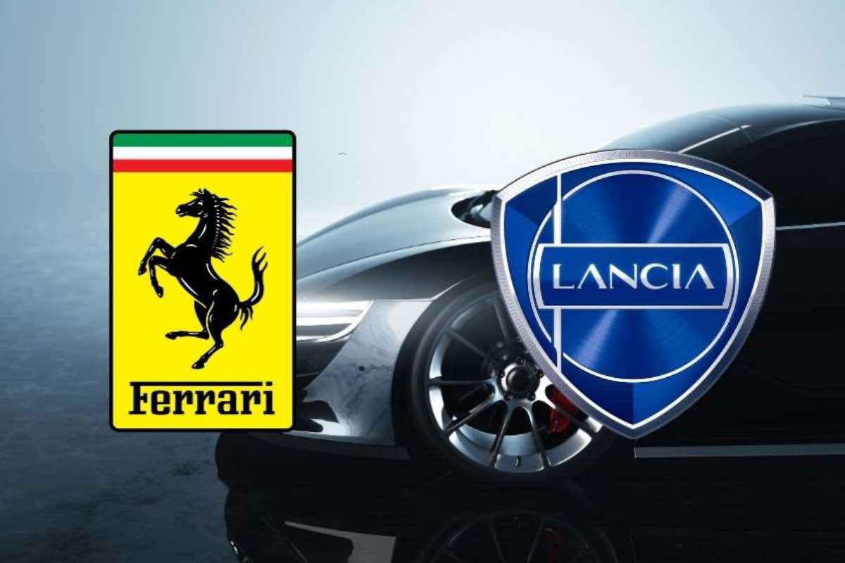 Ferrari Lancia modello assurdo