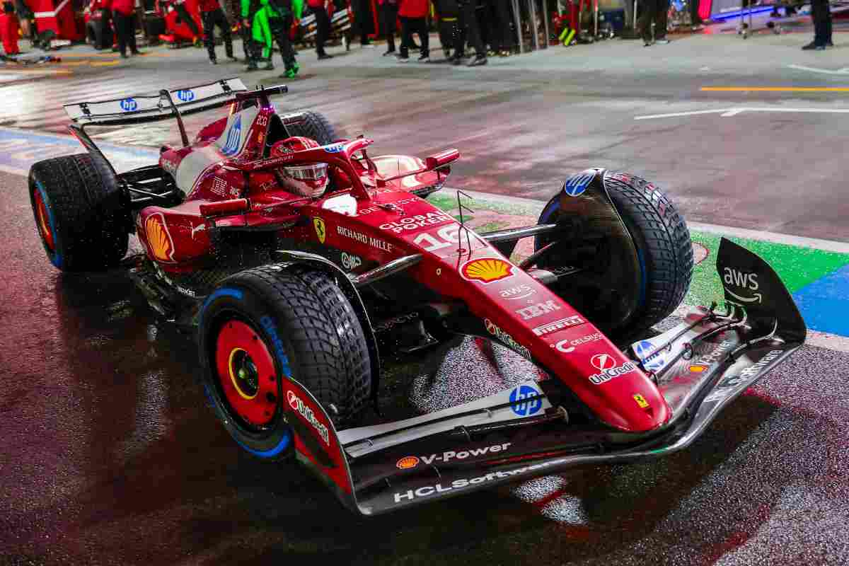 Leclerc nono a Las Vegas 