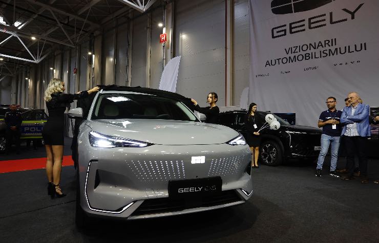 Geely motore al metanolo