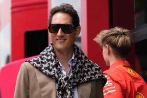 John Elkann gioia Ferrari