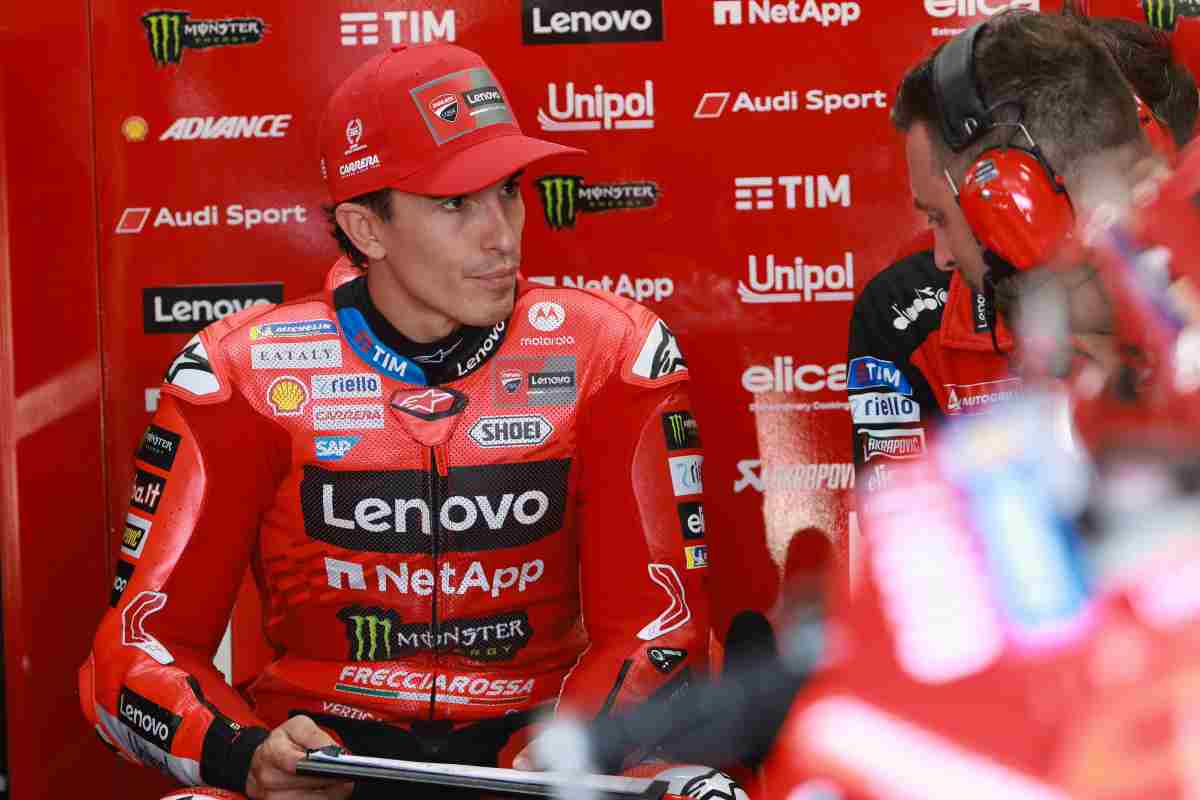 Problemi per Marc Marquez