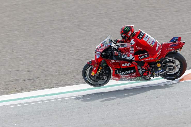 Pecco Bagnaia per Marquez è veloce
