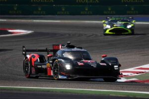 Toyota in pole position