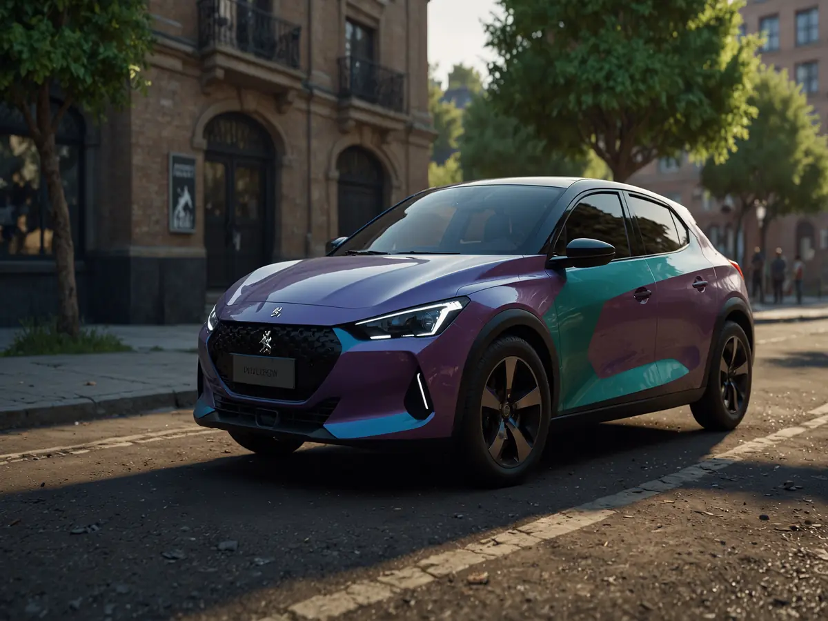Peugeot Polygon: L'Anteprima della Futura 208 Elettrica nel Mondo di Fortnite