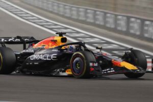 F1 Max Verstappen in pole position