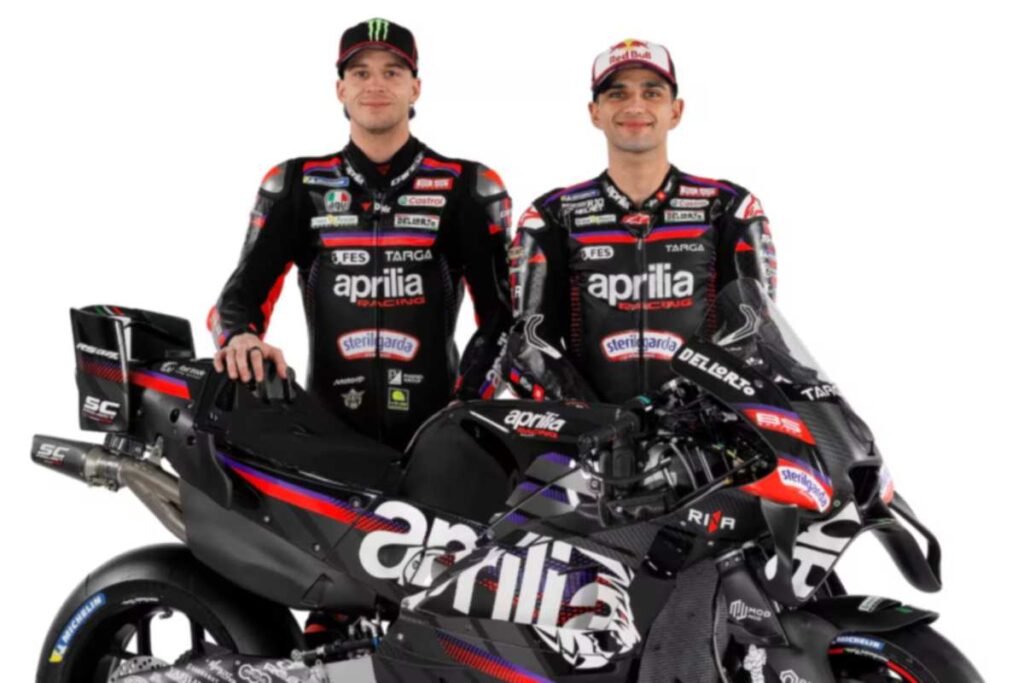 Presentate le nuove Livree Aprilia 2026