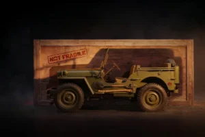 Jeep Willys storica nell’immagine ufficiale per il Salone di Parigi 2026